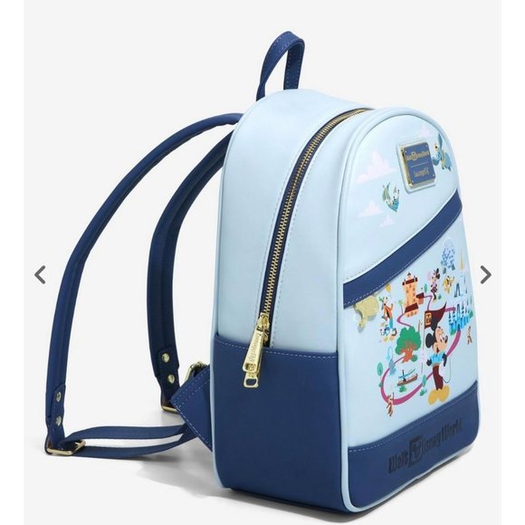 Loungefly Disney World Blue Backpack main image 4